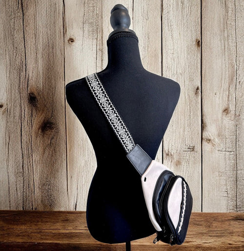 Boho Sling Bag - Black