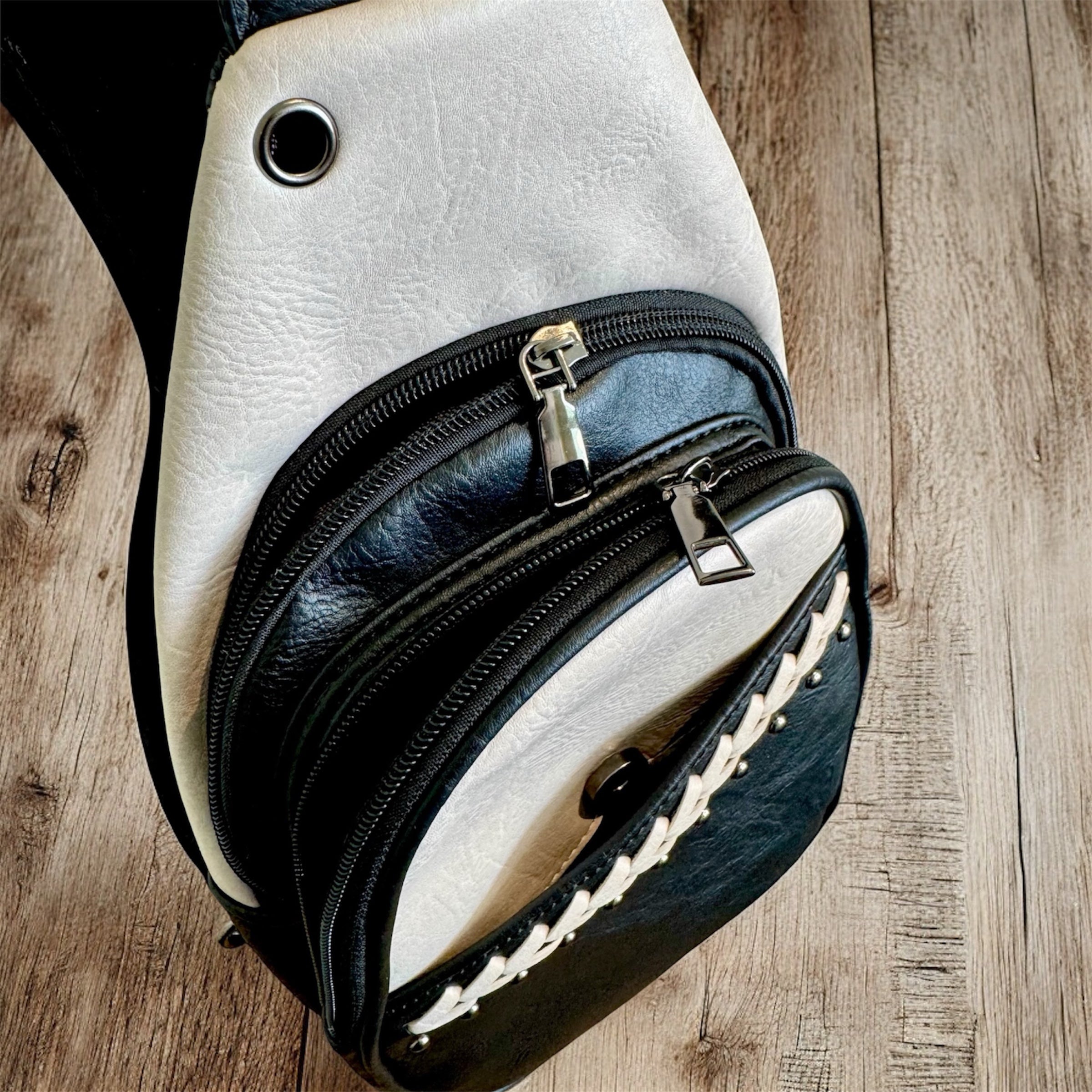 Boho Sling Bag - Black